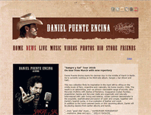 Tablet Screenshot of danielpuenteencina.com